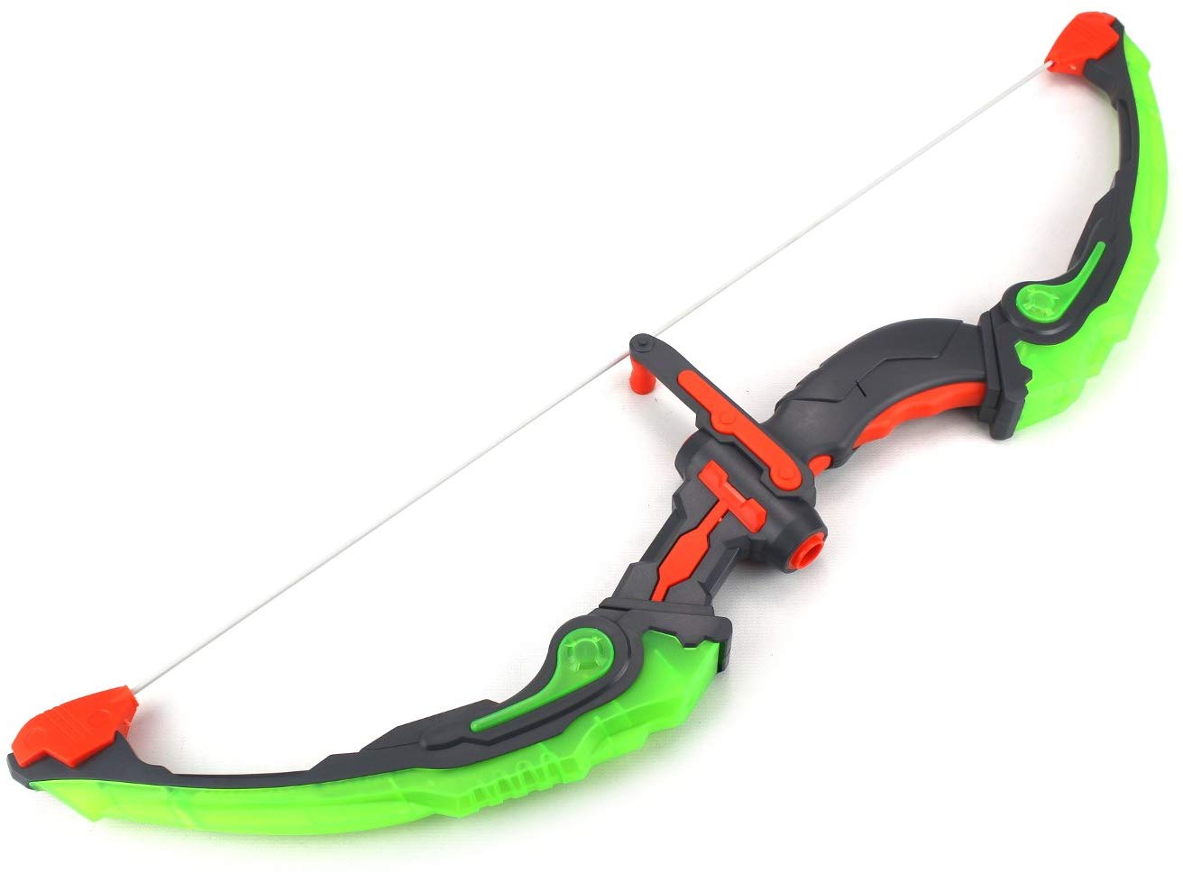 Light Up Night Warrior Bow & Arrow Children’s Kid’s Toy Bow and Arrow Dart Playset Suction Dart Arrows, Holder, Target 11