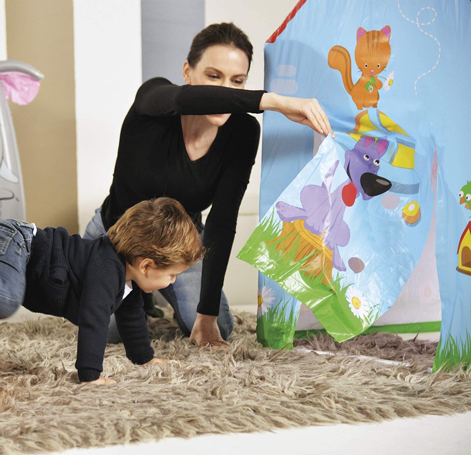 bestway tent house blue 8