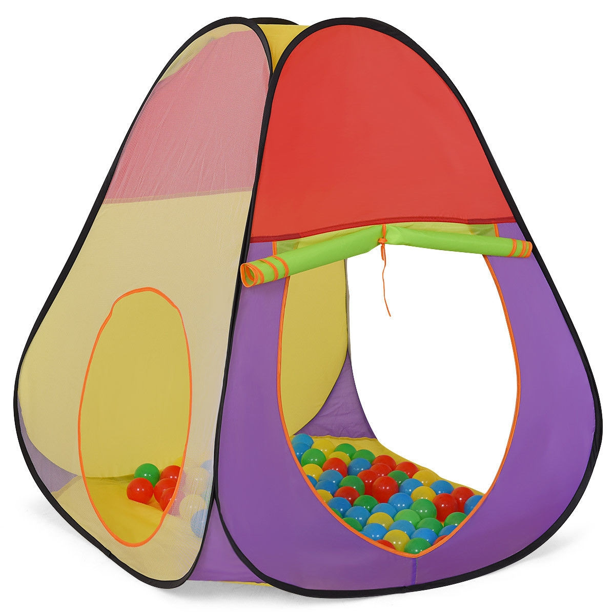Pop Up 3-In-1 Tunnel Ball Play Tent Kid 10