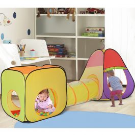 Pop Up 3-In-1 Tunnel Ball Play Tent Kid