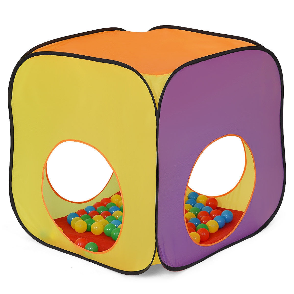 Pop Up 3-In-1 Tunnel Ball Play Tent Kid 8