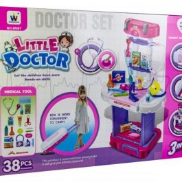 3 in 1 Little Doctor Set (Suitcase)  – W087 38 Pcs