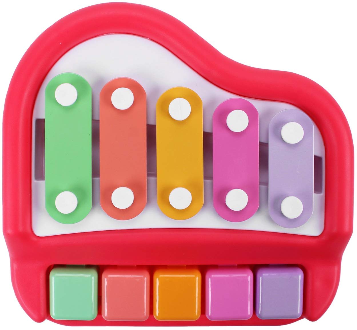 2-in-1 Xylophone & Piano 3