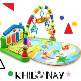 Baby Play Gym Piano Fitness Rack 3 in 1 Music Infant Activity Play Mat