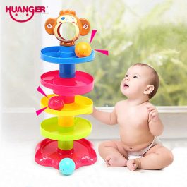 Huanger Baby Rolling Ball Pile Tower Toy