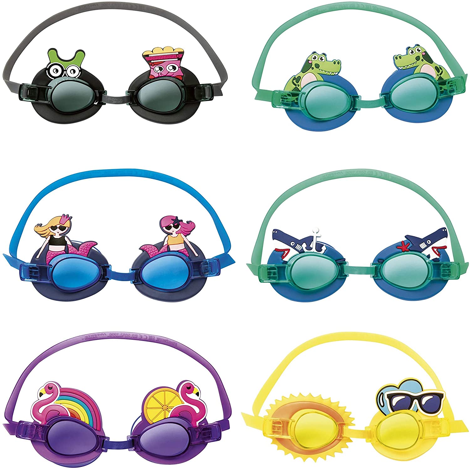 Bestway Character Swimming Goggles 1 BESTWAY Character Goggles 21080