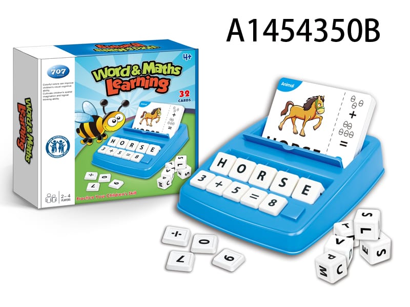 2in1 Word and Number Learning Toy