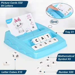 Educational Game 2in1 Word and Number Learning Toy
