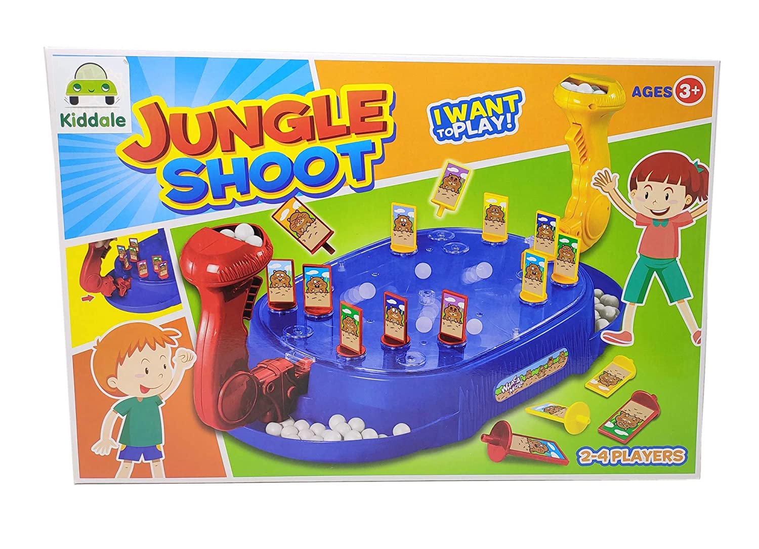 Jungle Shoot Fun and Exciting Family Board Game for Age 3+ Years 1 Jungle Shoot Board Game