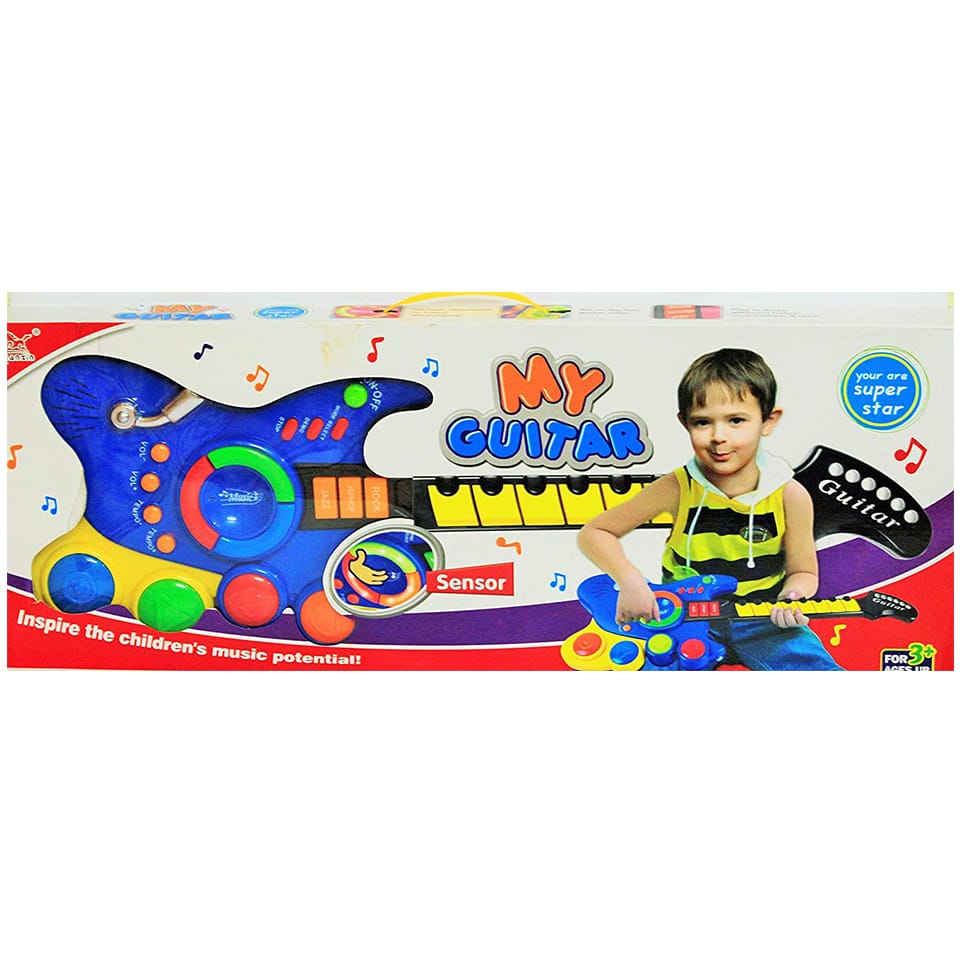 My Guitar Electronic Musical Sensor with Light and Sound 4