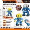 Remote Controlled Walking & Dancing Infrared Interactive Robot