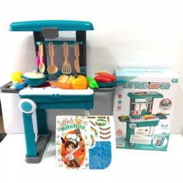 2 In 1 Little Chef Kitchen Set with Trolley Suitcase
