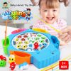 Angling Baby Fishing Game 45 Pcs Fishes magnetic Rod