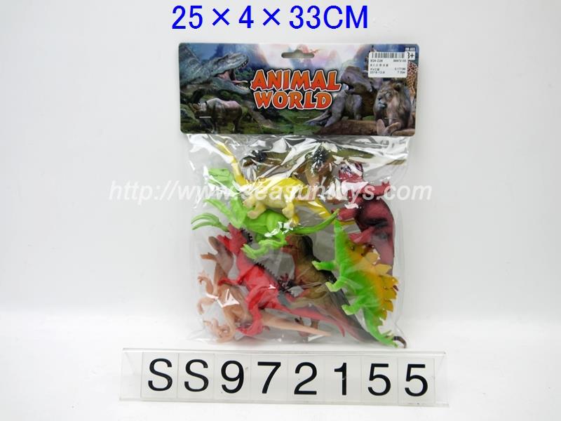 Animal World 8-Piece Mini Dinosaurs Set for Kids Animal World 8-Piece Mini Dinosaurs Set for Kids