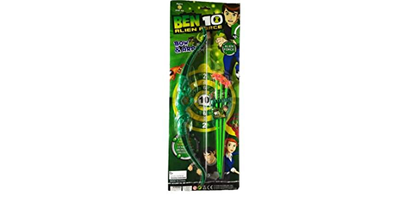Ben 10 Alien Force Style Archery Warrior Set with Bow & Arrows
