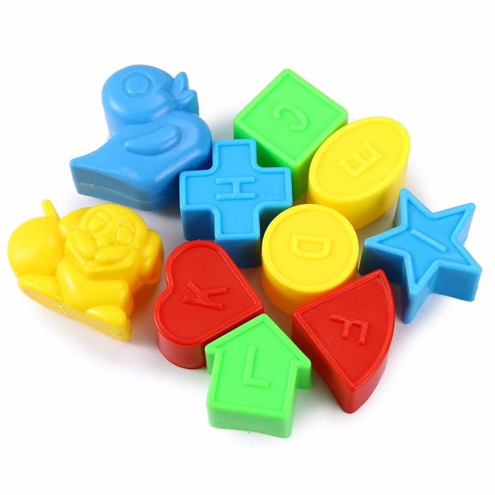 Children Education Learning Math Toys Block Matching Sorting Educational Toy Geometry Shape 4