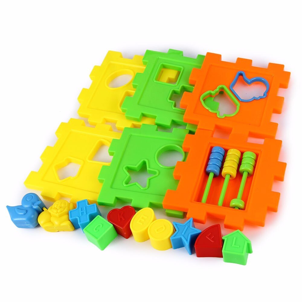Children Education Learning Math Toys Block Matching Sorting Educational Toy Geometry Shape 5