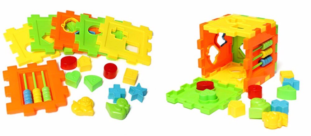 Children Education Learning Math Toys Block Matching Sorting Educational Toy Geometry Shape 6