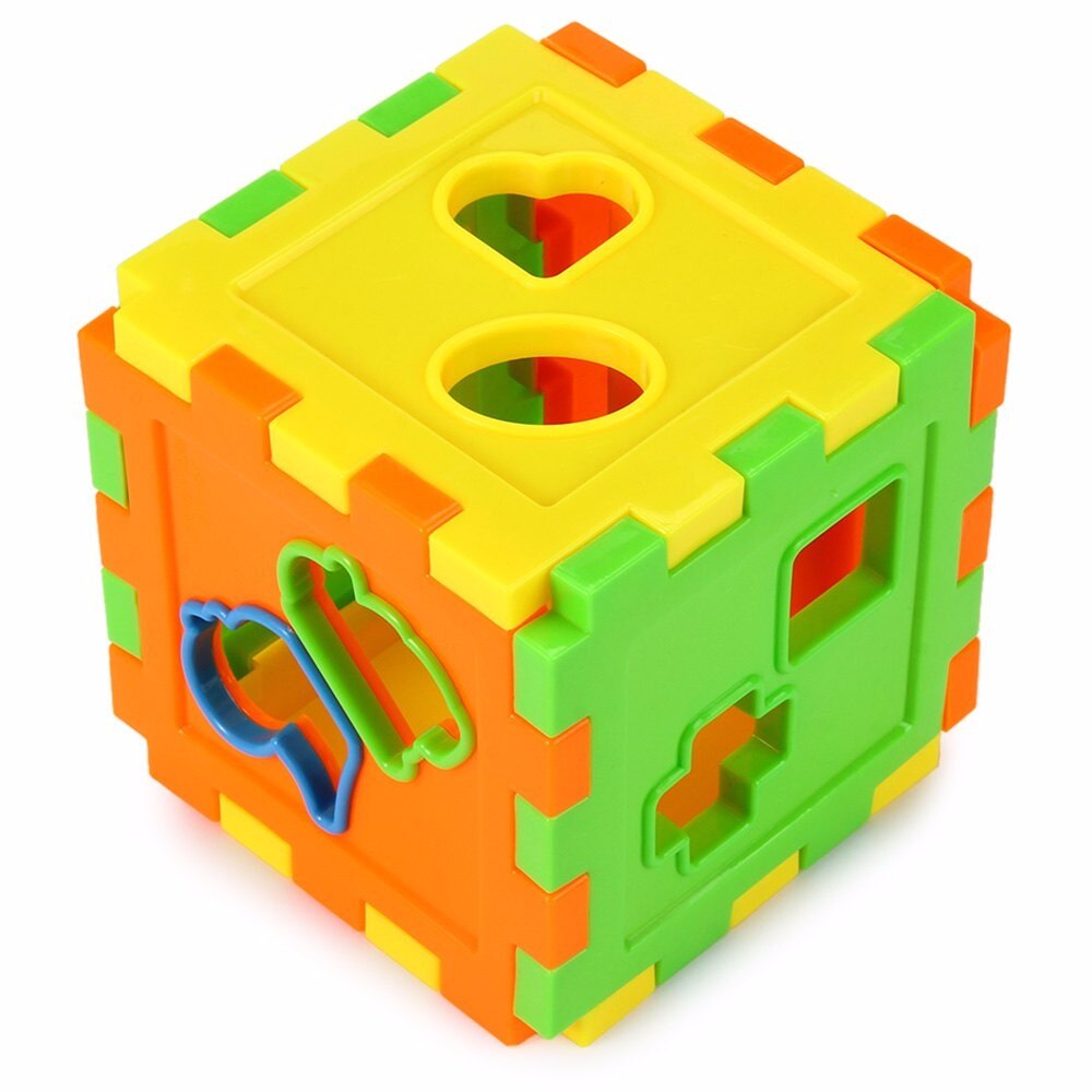 Children Education Learning Math Toys Block Matching Sorting Educational Toy Geometry Shape 7