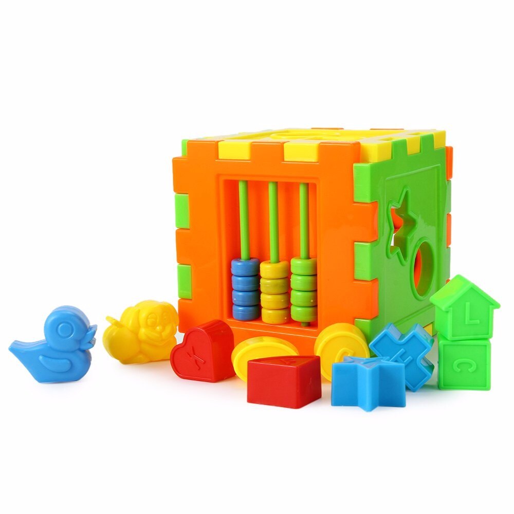 Children Education Learning Math Toys Block Matching Sorting Educational Toy Geometry Shape 9