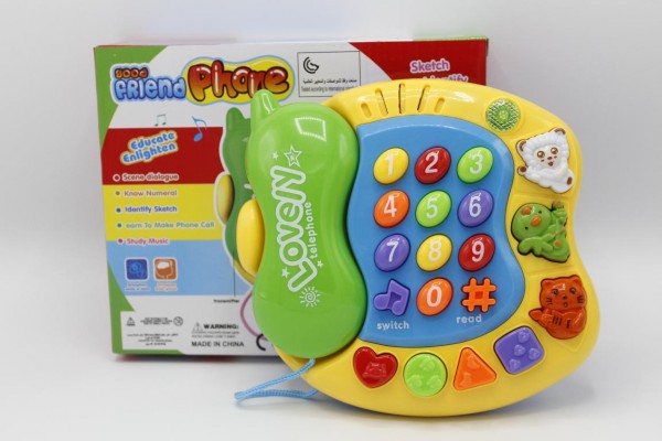 Good Friend Baby Phone Battery Operated (9901B) 1 Good Friend Baby Phone Battery Operated (9901B)
