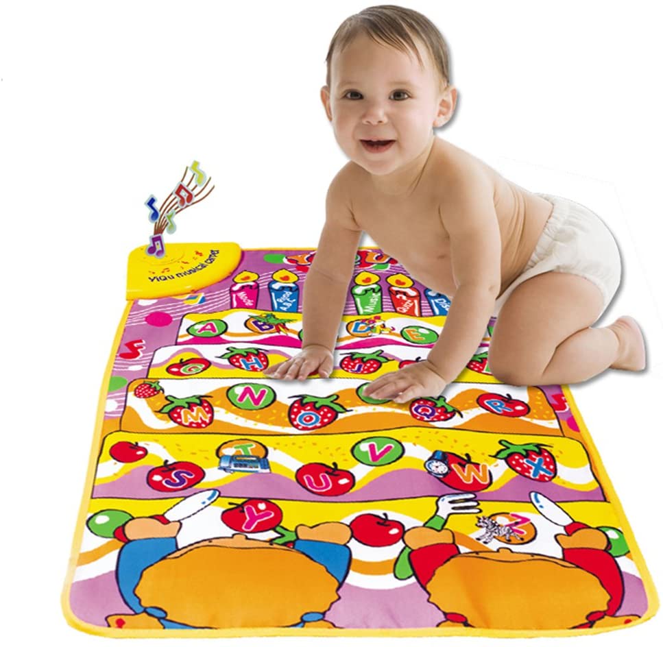 Infants Learning English Carpet Educational Floor Rug Play Mat 1 English learning carpet