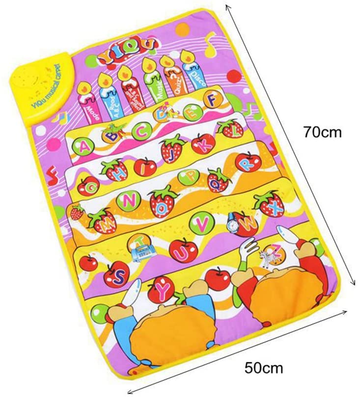 Infants Learning English Carpet Educational Floor Rug Play Mat 2