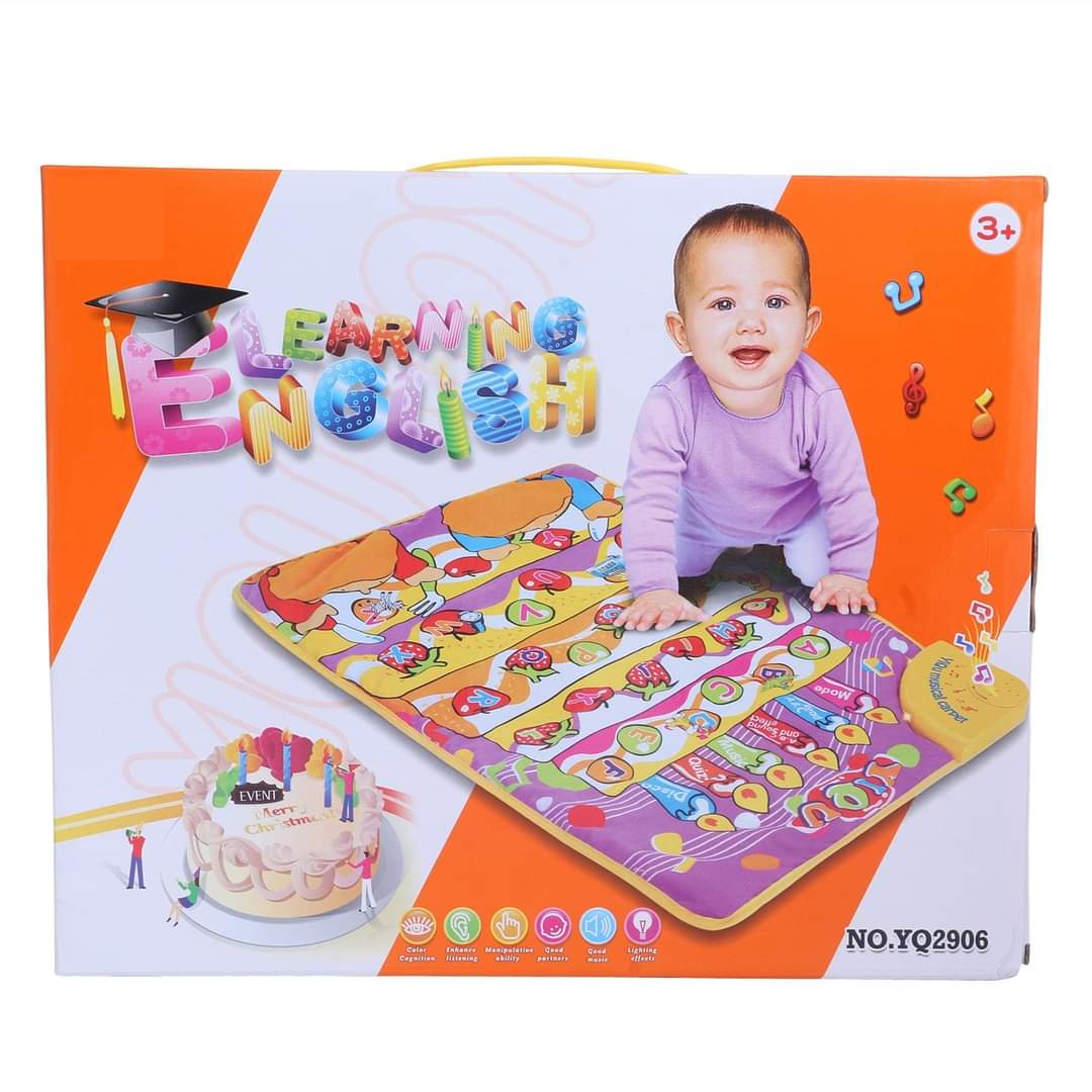 Infants Learning English Carpet Educational Floor Rug Play Mat 5