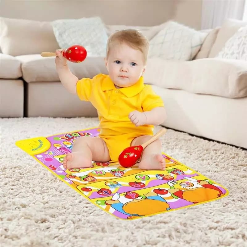 Infants Learning English Carpet Educational Floor Rug Play Mat 9