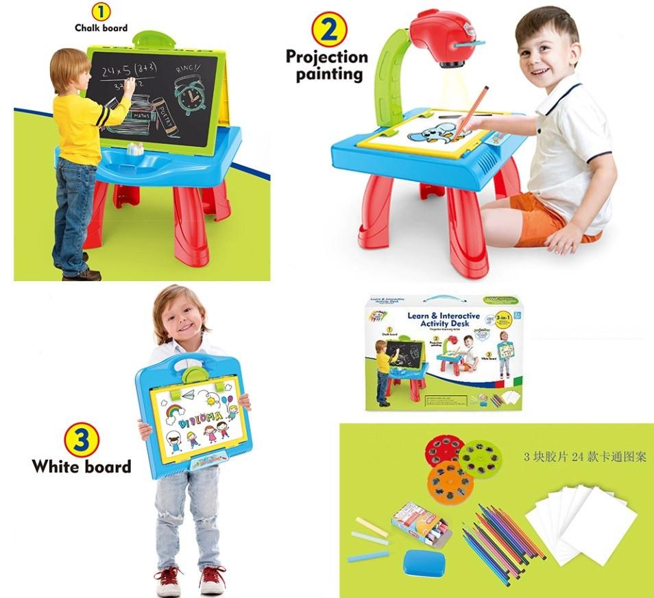 Learn & Interactive Activity Desk – Projector Learning Table – 3in1 2