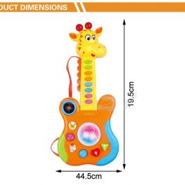 Learning Music 15 keys Giraffe Electric Organ Musical Guitar