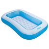 Intex Rectangular Baby Pool with Soft Inflatable Floor – 57403