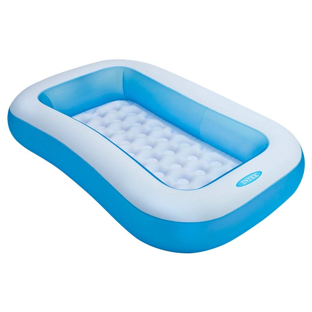 Rectangular Baby Pool with Soft Inflatable Floor – 57403 1 Intex Rectangular Baby Pool with Soft Inflatable Floor – 57403