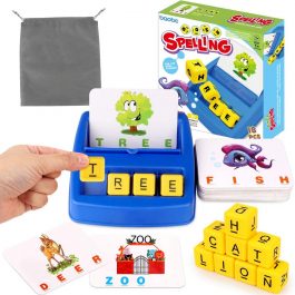 Matching Letter Reading and Spelling Game for Kids