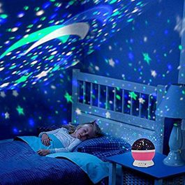 Dream Rotating Night Stars Sky LED Light Projection Lamp