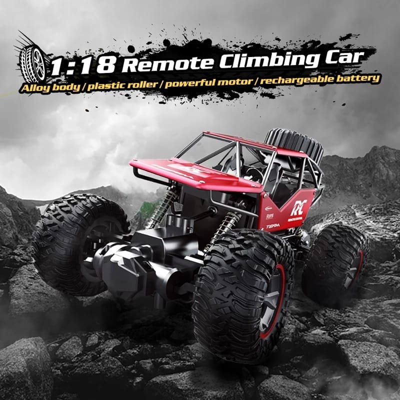 1:18 Climbing 27MHz Die-Cast Off Road Alloy Race Car