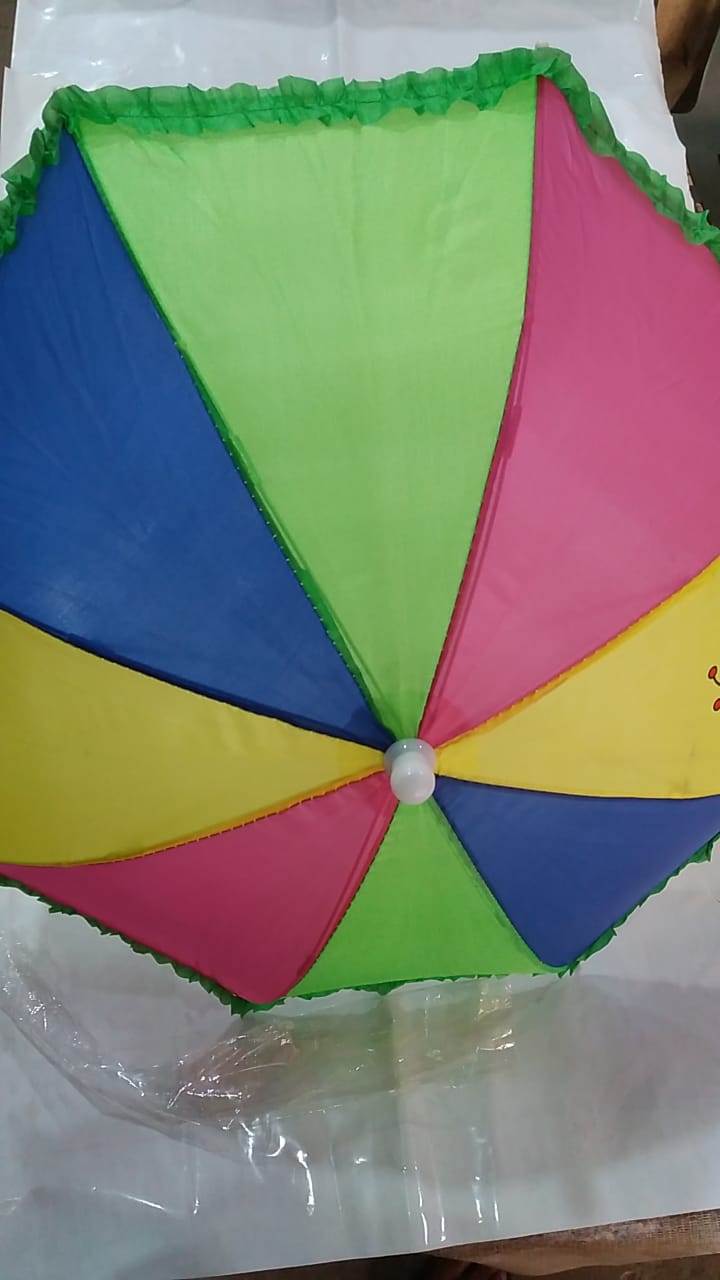 Kids Multicolor Rainbow Umbrella Small
