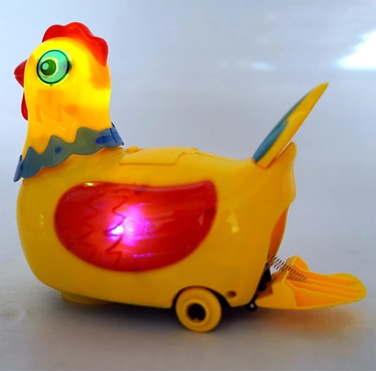 Battery Operated Musical Egg Laying Hen with Light and Sound 6