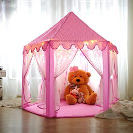 Children’s Hexagon Fairy Princess Castle Play Tent House