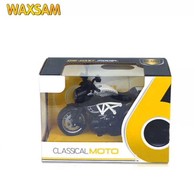 Die-cast Pull Back Motorcycle Bike Model Toy 3