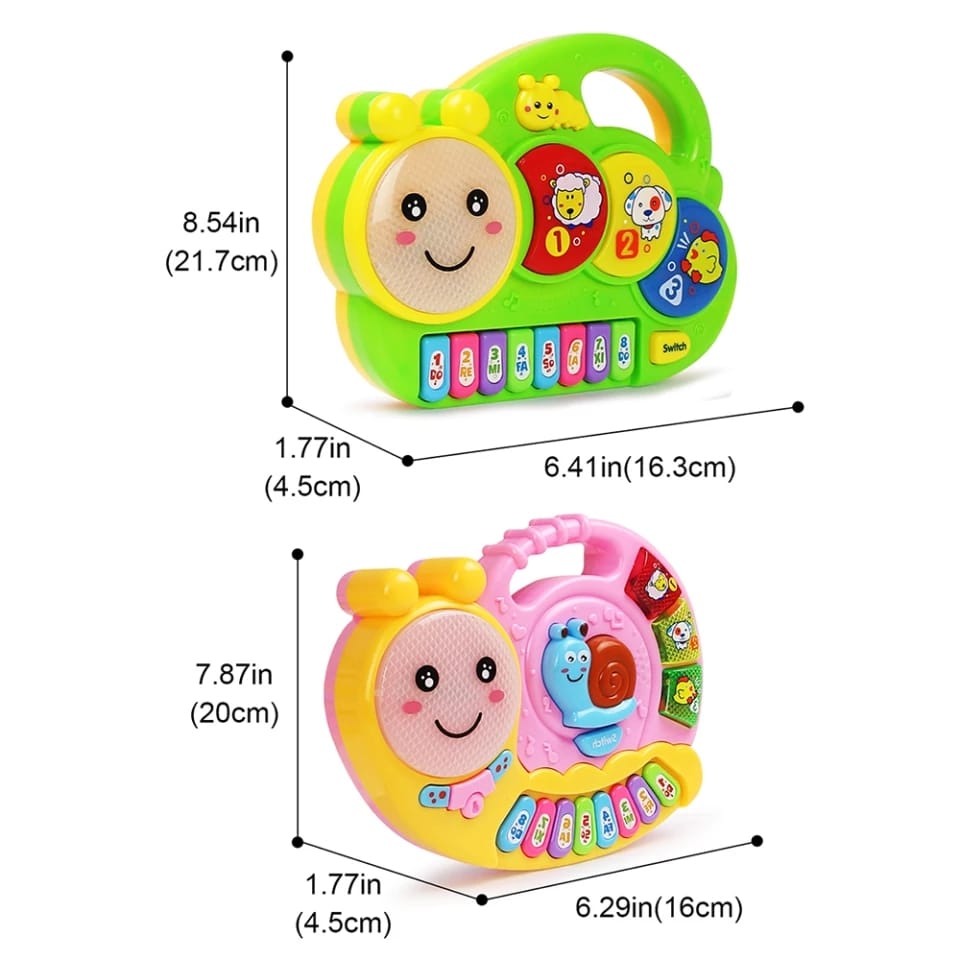 Happy Bee Musical Piano with Flashing Lights 5