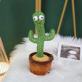 Cute Plush Dancing and Talking Cactus Toy