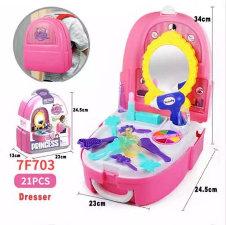 dresser princess backpack 1