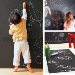 Chalk Board Blackboard PVC Wall Sticker 100x90cm