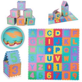 Alphabet ABC Puzzle Floor Playmat EVA Foam 11″ x 11″  26pcs