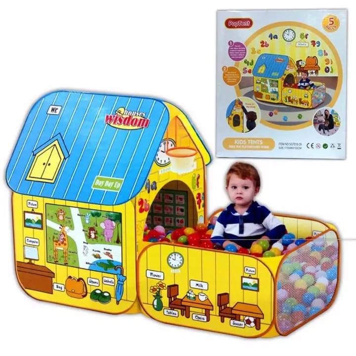 Wisdom House Yellow Pop Up Tent