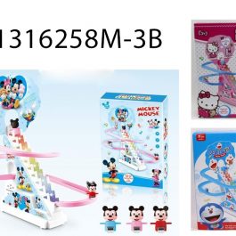Climbing Stairs Cartoon Character Slide Toy