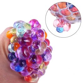 Colorful Tangle Fidget Toys Gobbles Anti-Stress Mesh Ball