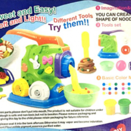 Colour Clay DIY Noodle Making Set Pretend Play Dough Toy for Kids