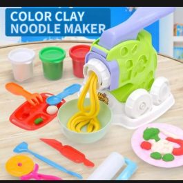 Colour Clay DIY Noodle Making Set Pretend Play Dough Toy for Kids
